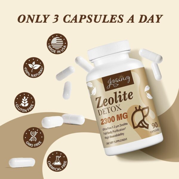 Jovianoy detox caja y cápsulas para limpieza corporal completa