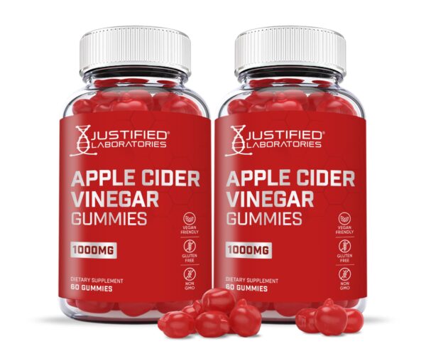 gomitas vinagre sidra manzana 1000mg acv justificado laboratorio