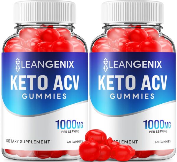 Gomitas LeanGenix keto ACV para control de peso