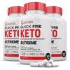 Quick Fire Keto ACV Extreme botella 3 paquetes apoyo keto