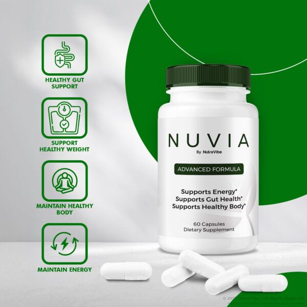 Envase de 60 cápsulas de Nuvia