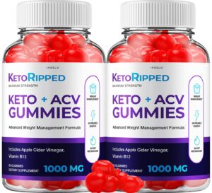Keto Ripped ACV gomas paquete 2 120 unidades suplemento dieta