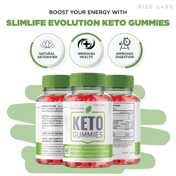 Gomitas keto con ACV SlimLife Evolution