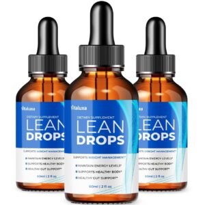 Paquete Lean Drops suplemento líquido para fitness