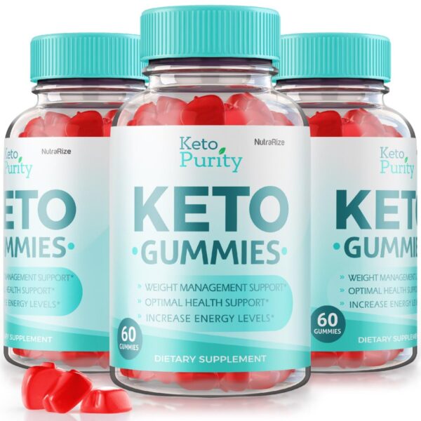 Paquete doble gomitas Keto Purity NutraRize para pérdida de peso
