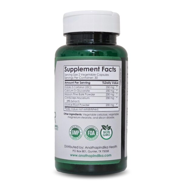 suplemento anathapindika detox antioxidantes 120 cápsulas
