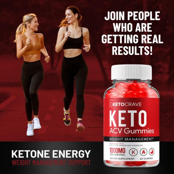 Suplemento Crave Keto ACV para hombres y mujeres