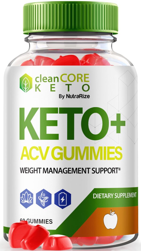 gomitas clean core keto acv suplemento saludable natural