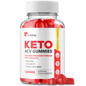Gomitas Lifetime Keto Plus con vinagre de manzana y vitamina B12