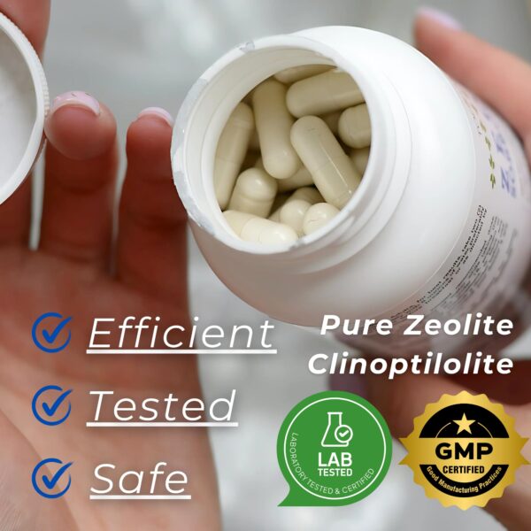 Suplemento natural desintoxicante TODICAMP con zeolita activada