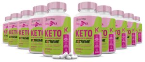 Paquete 10 Fast Track Keto ACV Extreme pastillas 1675MG
