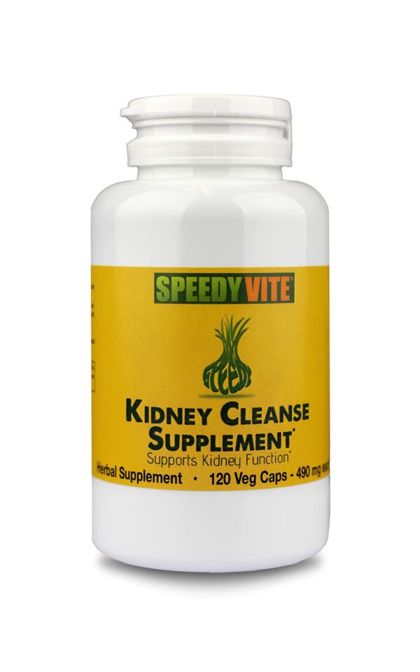 Frente del frasco de SpeedyVite 120 cápsulas vegetales