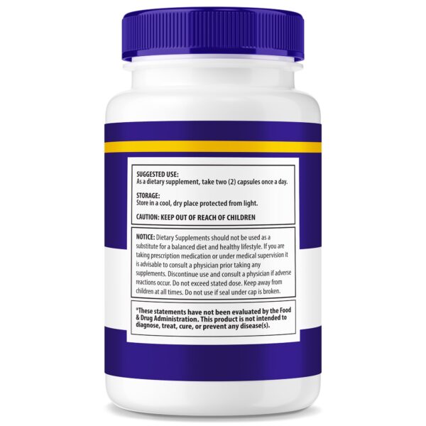 Detalle de cápsulas para soporte ocular Crystal Vision