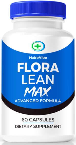 Version 1.0.0 Frasco cápsulas NutraVibe Flora Lean Max 60 unidades