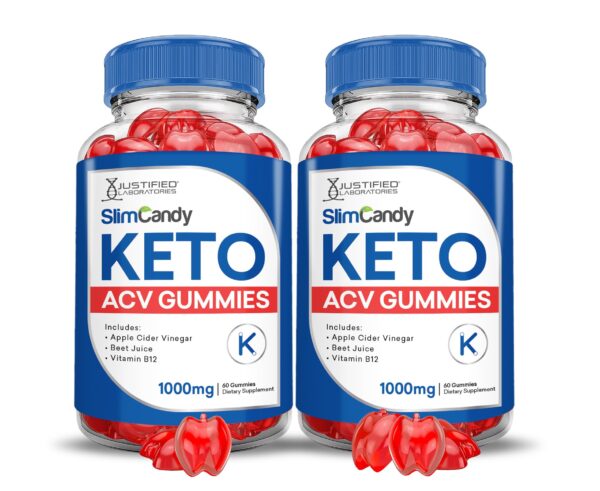 Slim Candy Keto ACV gomitas sabor vinagre sidra manzana veganas