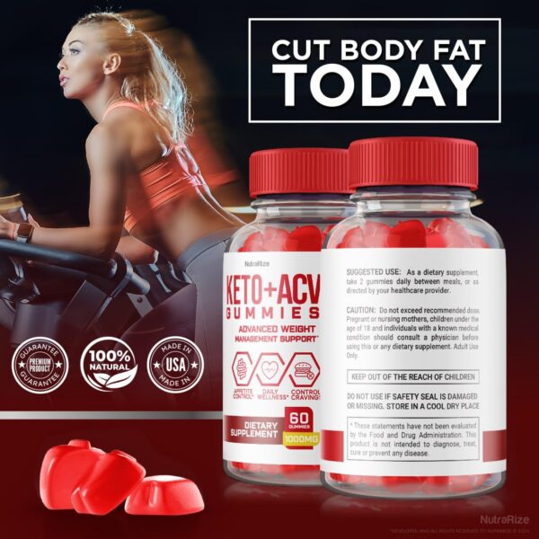 NutraRize gomitas KetoKandies suplemento para perder grasa