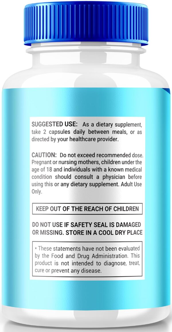 NutraRize cápsulas Free Pain Pro suplemento keto vista lateral