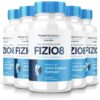 Paquete de cinco botellas de cápsulas Fizio8 soporte articular