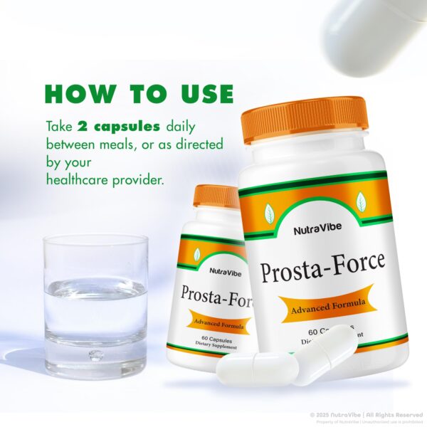 Frasco ProstaForce lateral