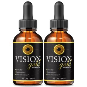 Vision Gold Drops Frente Del Envase