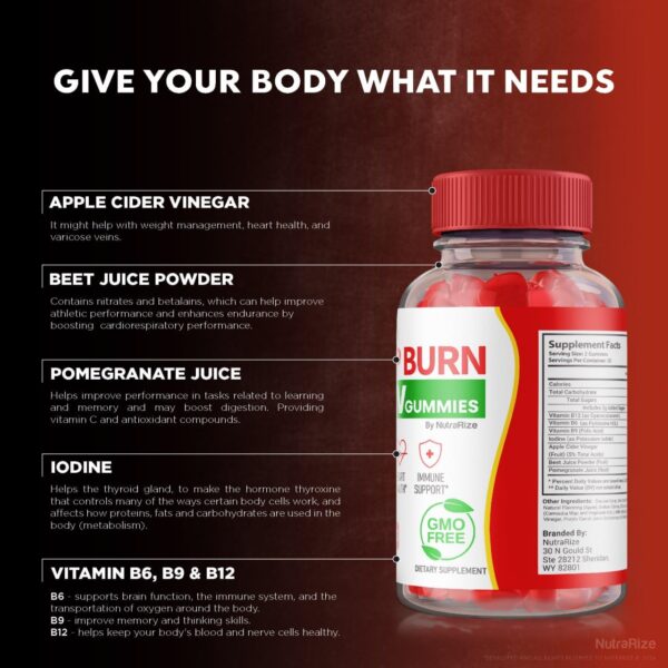 Paquete doble gomitas Pump Burn Keto ACV NutraRize