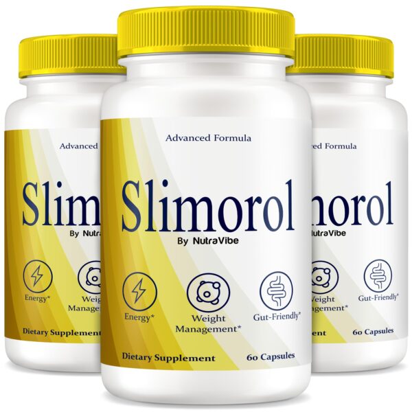 Slimorol pastillas suplemento para energía cuerpo en forma 180 cápsulas