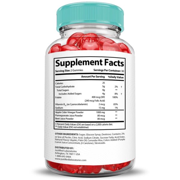 Suplemento keto con vitamina B12 y folato para energía