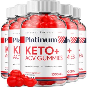 Platinum Keto gominolas ACV suplemento control peso 300 piezas