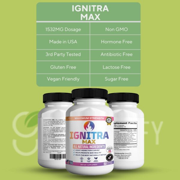 Cápsulas Ignitrix Max Greenvify