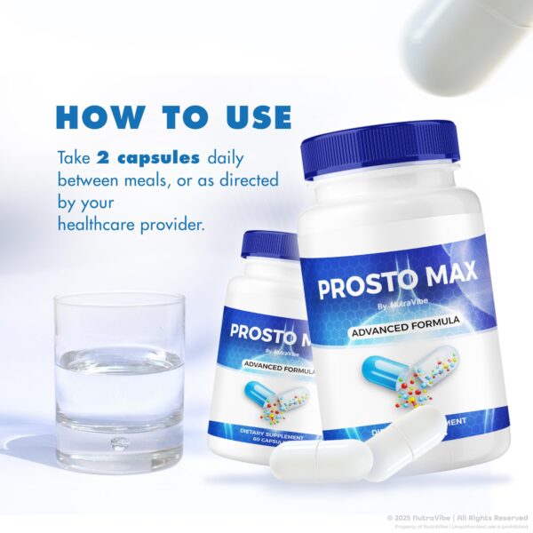 Uso diario recomendado de Prosto Max