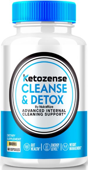 Cápsulas Ketozense para pérdida de peso avanzado y detox