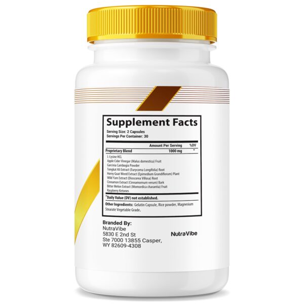 Frasco de Joint Fusion cápsulas para salud de las articulaciones