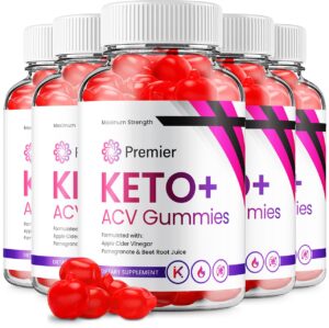 Premier Keto ACV Gummies paquete de 5 frascos