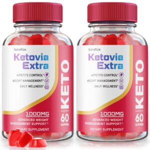 Ketovia Extra gomitas para adelgazar y control de peso keto acv