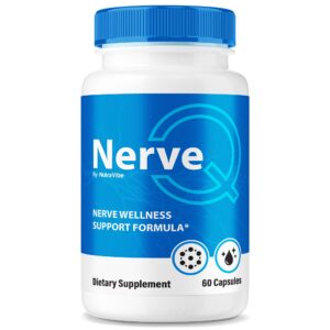Frontal de las cápsulas Nerve Q para soporte nervioso de NutraVibe