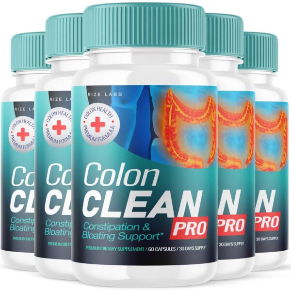 Colon Clean Pro cápsulas rize labs paquete 300 cápsulas