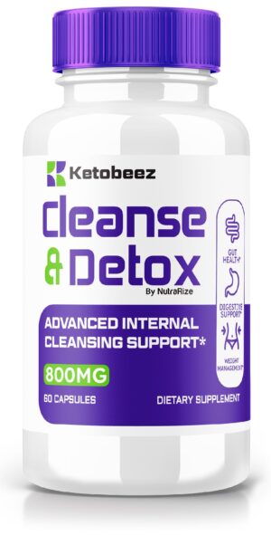 Cápsulas Ketobeez para limpieza y desintoxicación interna