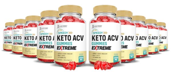 Paquete de 10 Speedy Keto ACV Gomitas