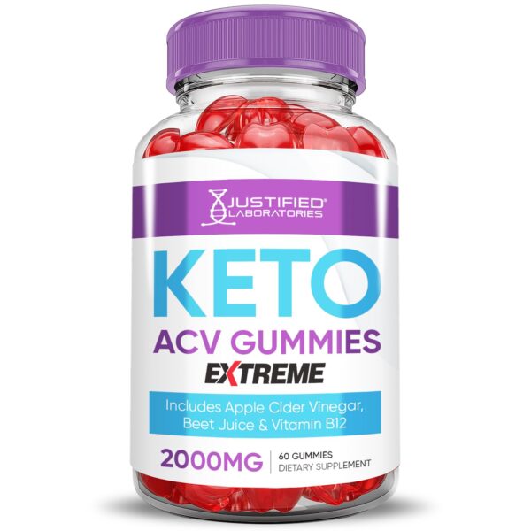 Detalle gomitas keto acv textura y calidad mejorada con pectina