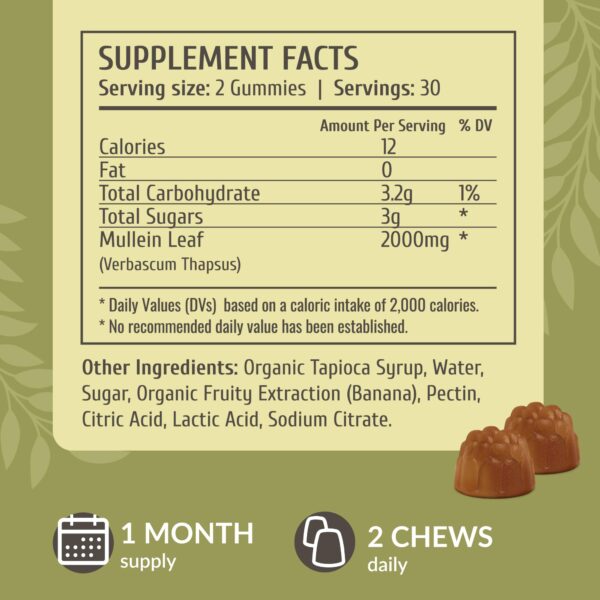 Gomitas Herbamama fáciles de masticar con beneficios respiratorios