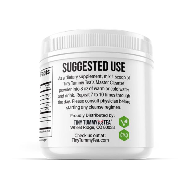 Limpieza detox con polvo natural de Tiny Tummy 3 días