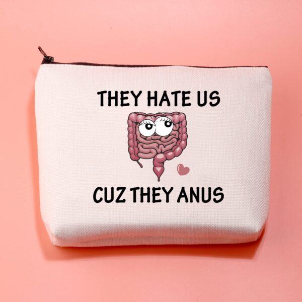 Version 1.0.0 Bolsa cosmética durable lona con cremallera metálica gastro