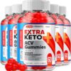 Gomitas Extra Keto ACV frasco para pérdida de peso fuerte