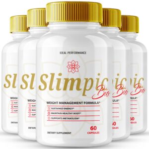 Paquete cápsulas Slimpic Bio suplemento detox natural 5 packs