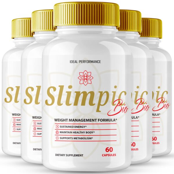Paquete cápsulas Slimpic Bio suplemento detox natural 5 packs