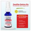 Zeolite Detox Rx etiqueta con nanotecnología y pureza