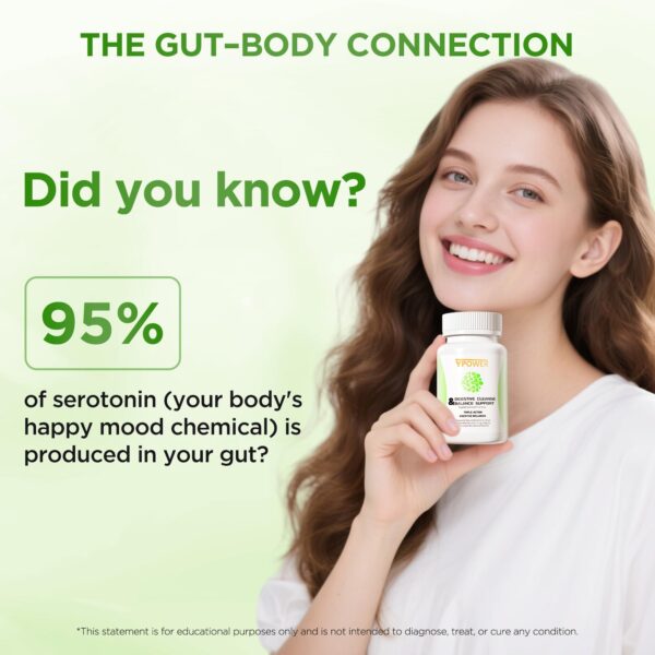 Capsulas y etiqueta de Ypower Colon Cleanse