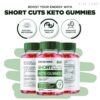 Gomitas Shortcuts Keto con vinagre de sidra para apoyo cetogenico
