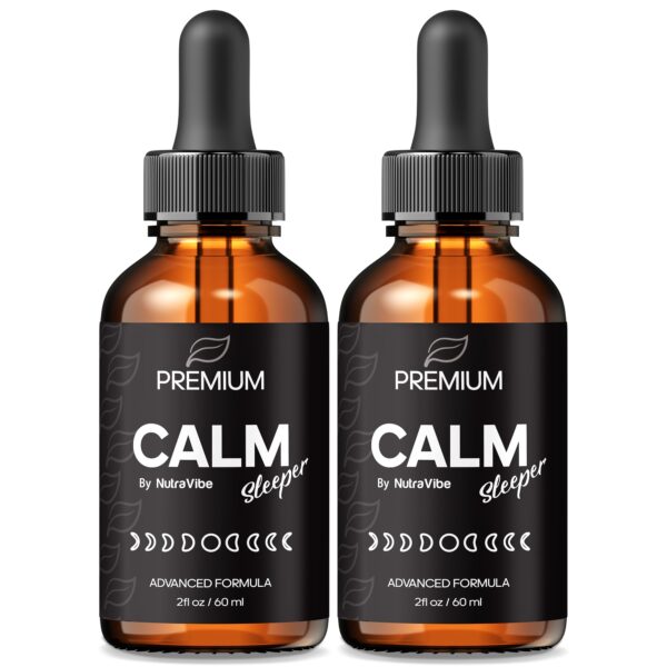 NutraVibe Calm Sleeper gotas para relajación