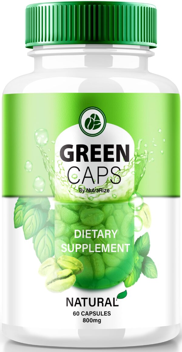 Green Caps cápsulas detox fórmula keto para cuerpo sano